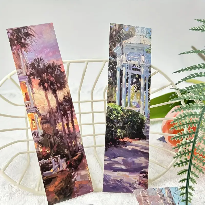 Oil Painting Bookmarks β 5 Pcs - Image 2