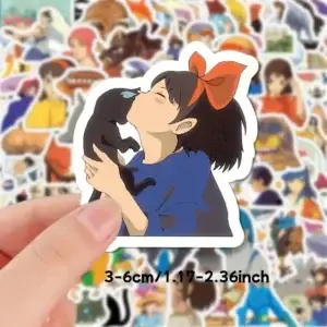 Spirited Away Inspired Stickers – 5 pcs