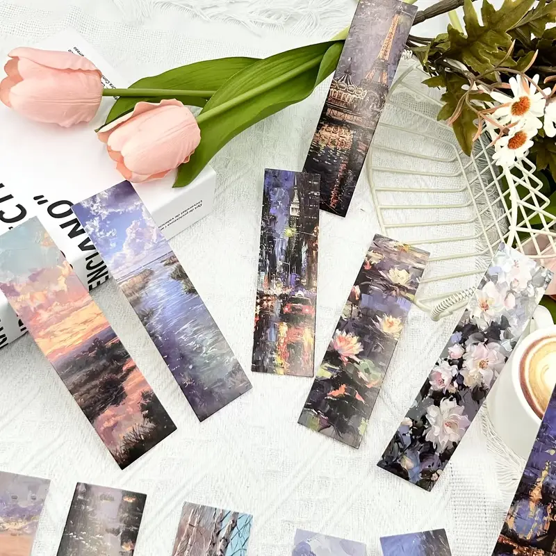 Oil Painting Bookmarks β 5 Pcs - Image 4