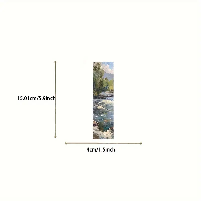 Oil Painting Bookmarks β 5 Pcs - Image 6