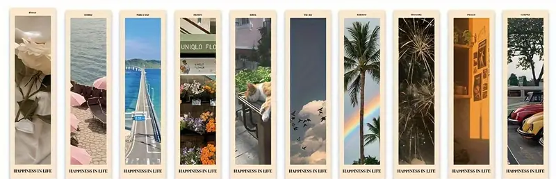 Pinterest Vibe Bookmarks β 5 pcs - Image 3