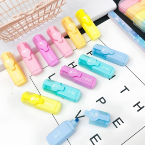🫰 Pastel Finger-Heart Mini Highlighters - 6 Piece Set ✨
