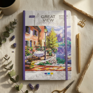 Aesthetic Vintage Scenery & Travel Spiral Notebook 🖼️📸