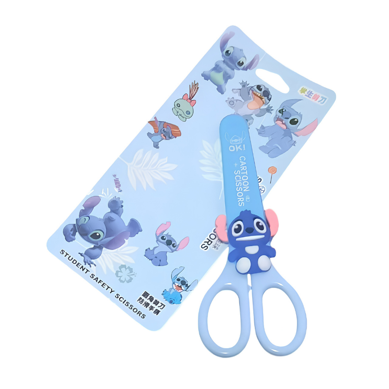 Cute Cartoon Character Student Safety Scissors✂️🎒 - Image 3