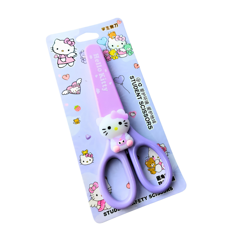 Cute Cartoon Character Student Safety Scissors✂️🎒 - Image 4
