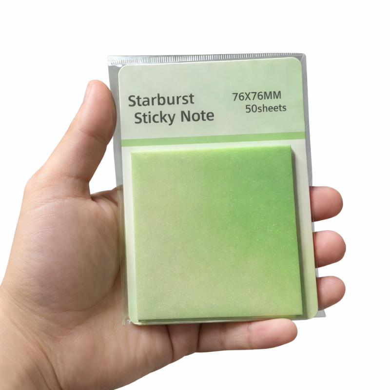 Starburst Watercolor Dream Glittery Sticky Notes 🗒️✨ - Image 6