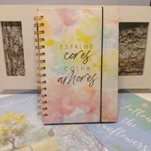 "Blue World" Plaid Hardcover Life Diary 🥣💙