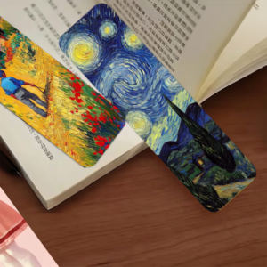 π¨ Van Gogh Aesthetic Magnetic Bookmark β Famous Oil Painting Page Marker