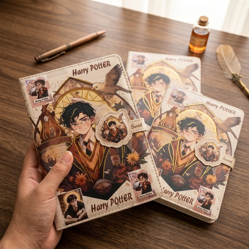 Retro Vintage Anime Art Spiral Notebook π¨π - Image 2